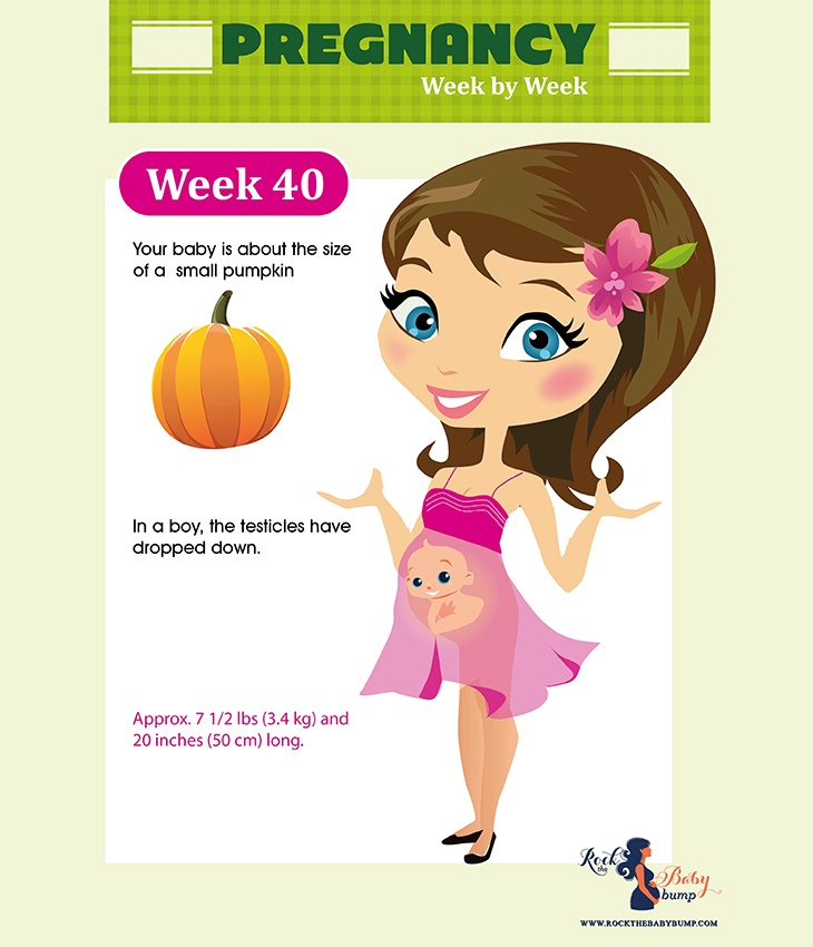 40 weeks pregnant