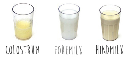 colors and facts of breast milk