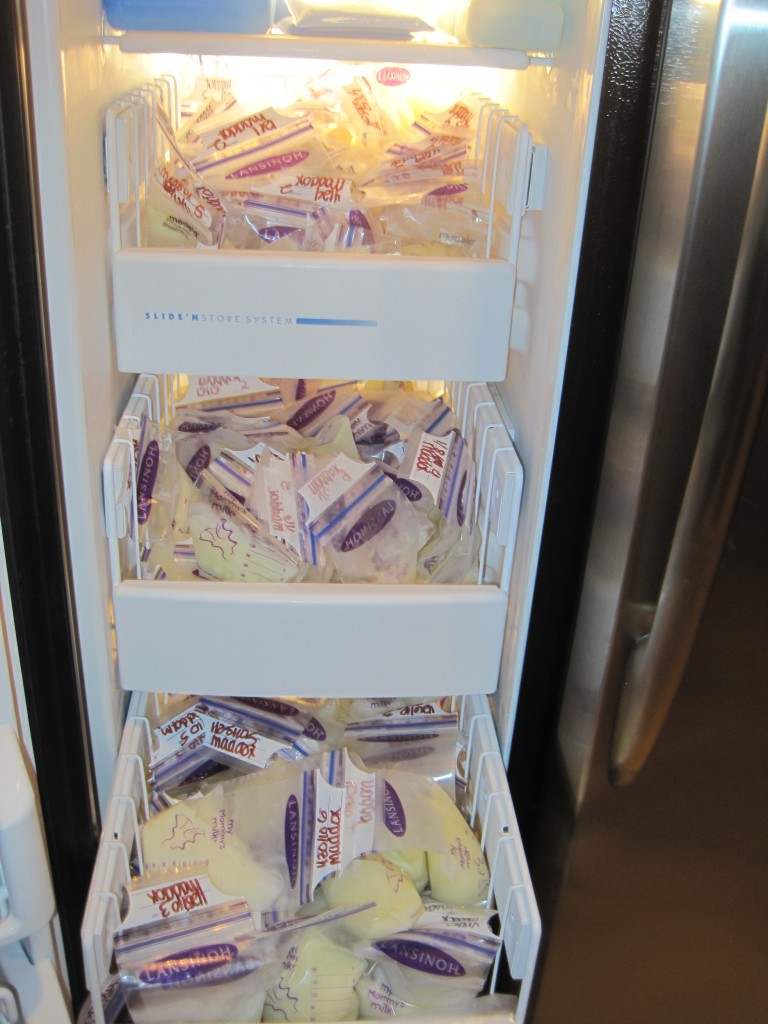 frozen breast milk